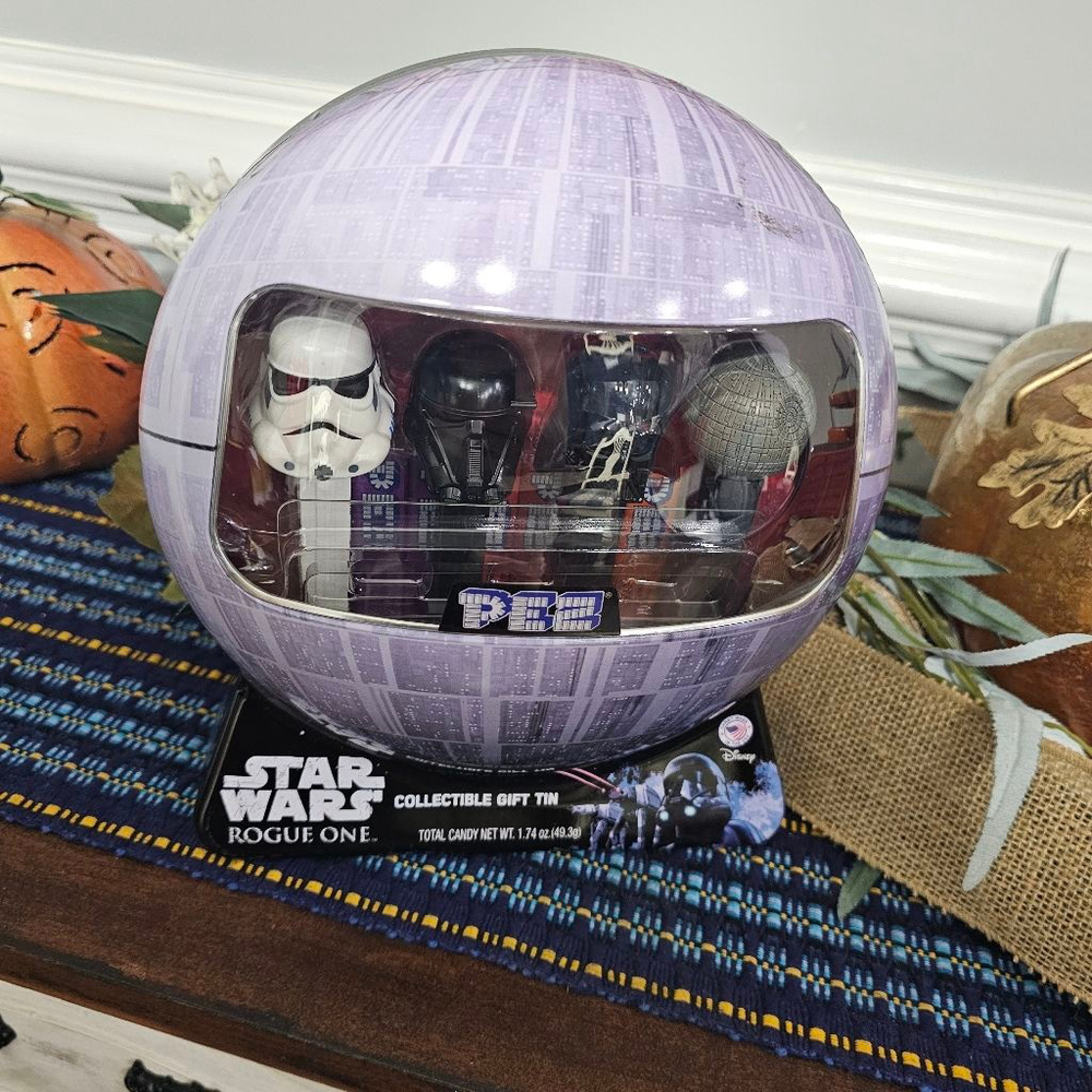 Boys PEZ Star Wars Rogue One Collectible Gift Tin One Size Purple Black